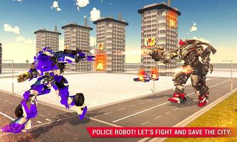 Police Robot Truck : Real Robot Transforming Game screenshot 3