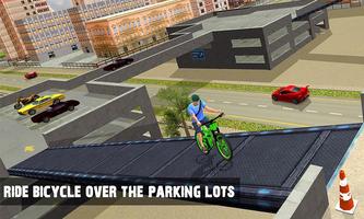 Rooftop BMX Bicycle Stunts screenshot 2