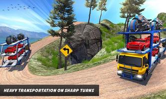 OffRoad Robot Transport Truck Driving Simulator ảnh chụp màn hình 1