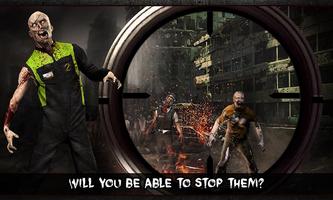Hero Sniper - Dead Zombie War Shooter ảnh chụp màn hình 1