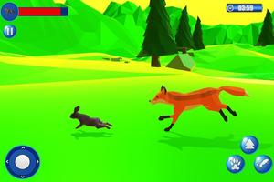 Fox Simulator Poly Art Adventure poster
