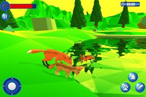 Fox Simulator Poly Art Adventure screenshot 1