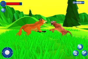 Fox Simulator Poly Art Adventure screenshot 3
