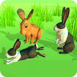 simulador de conejo poly art adventure icono