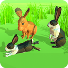 Icona simulatore di conigli poli arte avventura
