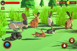simulador de conejo poly art adventure captura de pantalla 1