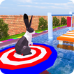 Poly Art Rabbit Stunts Simulator