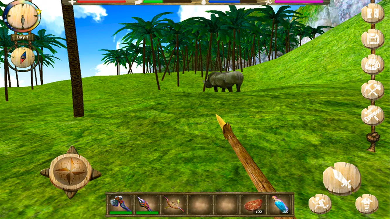 Download do APK de Perdido Ilha Sobrevivência Jog para Android