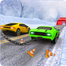 Crazy Chained cars 3d ramps: high road car driving APK