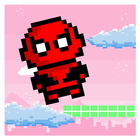 Spider Pixel Jump icône
