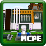Super Mansion Modern House Maps for Minecraft PE icône