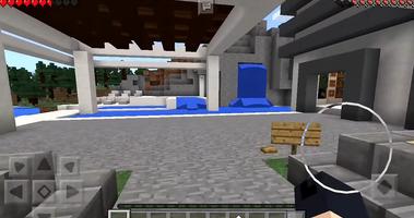 Super Mansion Modern House Maps for Minecraft PE capture d'écran 3