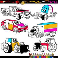 Coloring for Kids Cars & Truck ポスター