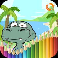 Dinosaur Coloring Games โปสเตอร์