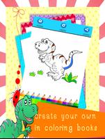 Dinosaur Coloring Book 스크린샷 2