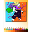 Super Saiyan DBZ Coloring Book