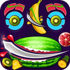Fruit hit slice - Fruit cutting game icône
