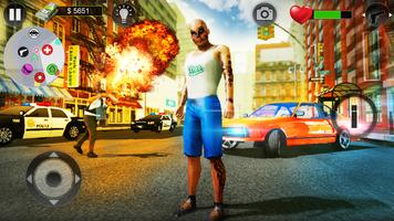 Blow Up City - San Andreas الملصق
