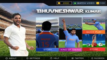 Bhuvneshwar Kumar: Official Cricket Game Affiche