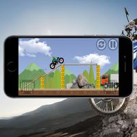 Game Gojek Motor Cross captura de pantalla 1
