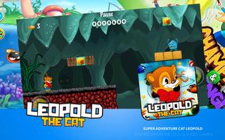 Cat Super Leopold Adventure скриншот 1
