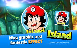 Hero Save Island – Jungle Run plakat