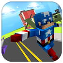 APK Captain Craft SuperHero Run 3D