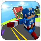 Captain Craft SuperHero Run 3D icon