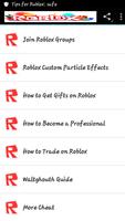 Tips for Roblox โปสเตอร์
