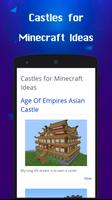 Castles for Minecraft Ideas capture d'écran 2