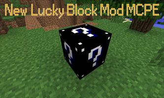 New Lucky Block Mod MCPE Plakat