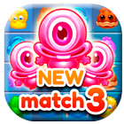 Monsters Match 3 - Swap and Connect Puzzle Game icon