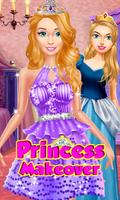 Princess makeup & dress up poster