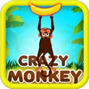 Crazy Monkey Free Banana Feed Game aplikacja