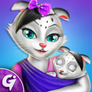 My Kitty NewBorn Baby And Mommy Care : Kitty Grown APK