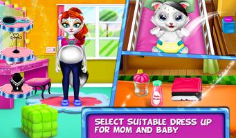 My Kitty NewBorn Baby And Mommy Care : Kitty Grown скриншот 3