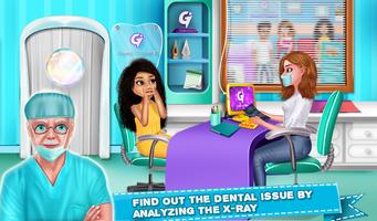 برنامه‌نما Live Virtual Dentist Hospital- Dental Surgery Game عکس از صفحه