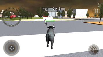 Angry Bull Fight Simulator 3D Cartaz