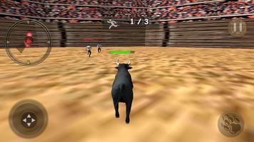 Angry Bull Fight Simulator 3D imagem de tela 2