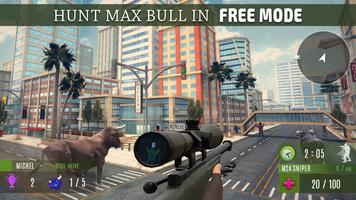 Furry Bull Fight Shooting Game Cartaz