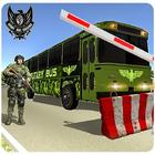 Army Bus Coach Driving: US Military Transport-icoon