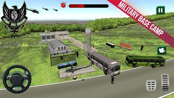 Army Bus Coach Driving: US Military Transport screenshot 1