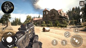 Commando Battlefield Officer: Sniper Shooter game پوسٹر