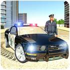 Police Car Drift Driving icône