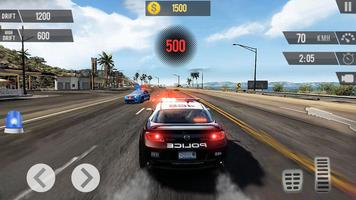 Police Car Drift Driving capture d'écran 1
