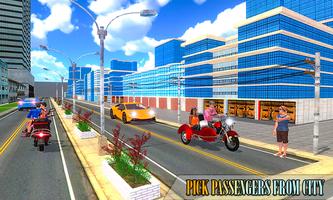 BMX Bike Moto Taxi Driver : Bike Pick n Drop Sim capture d'écran 1