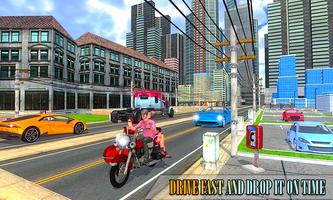 BMX Bike Moto Taxi Driver : Bike Pick n Drop Sim capture d'écran 2