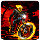 Monster Ghost Ride Scary Fire Monster Racing Game アイコン