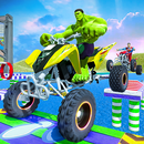 Superhero Color ATV Quad Bike Stunt Racing Fever aplikacja