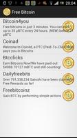 Free Bitcoin (Earn BTC/XBT) poster